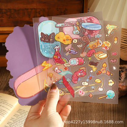 A269-Mini World 3D Stickers 6 (Color Matching Game)
