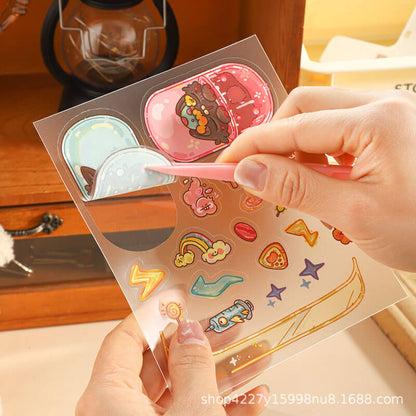 A269-Mini World 3D Stickers 6 (Color Matching Game)