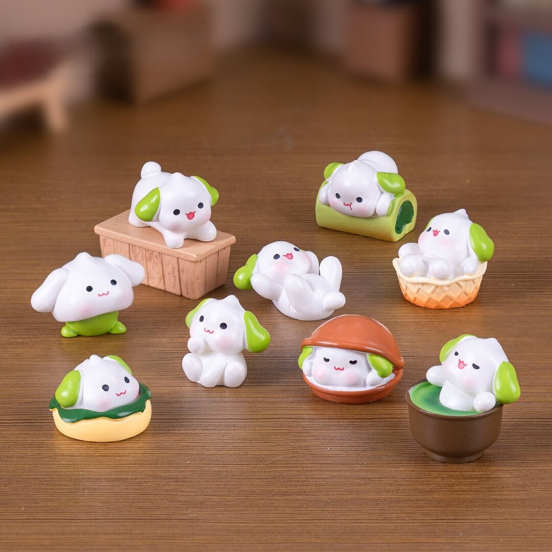 A214-Resin Donut Puppy (Color Matching Game)