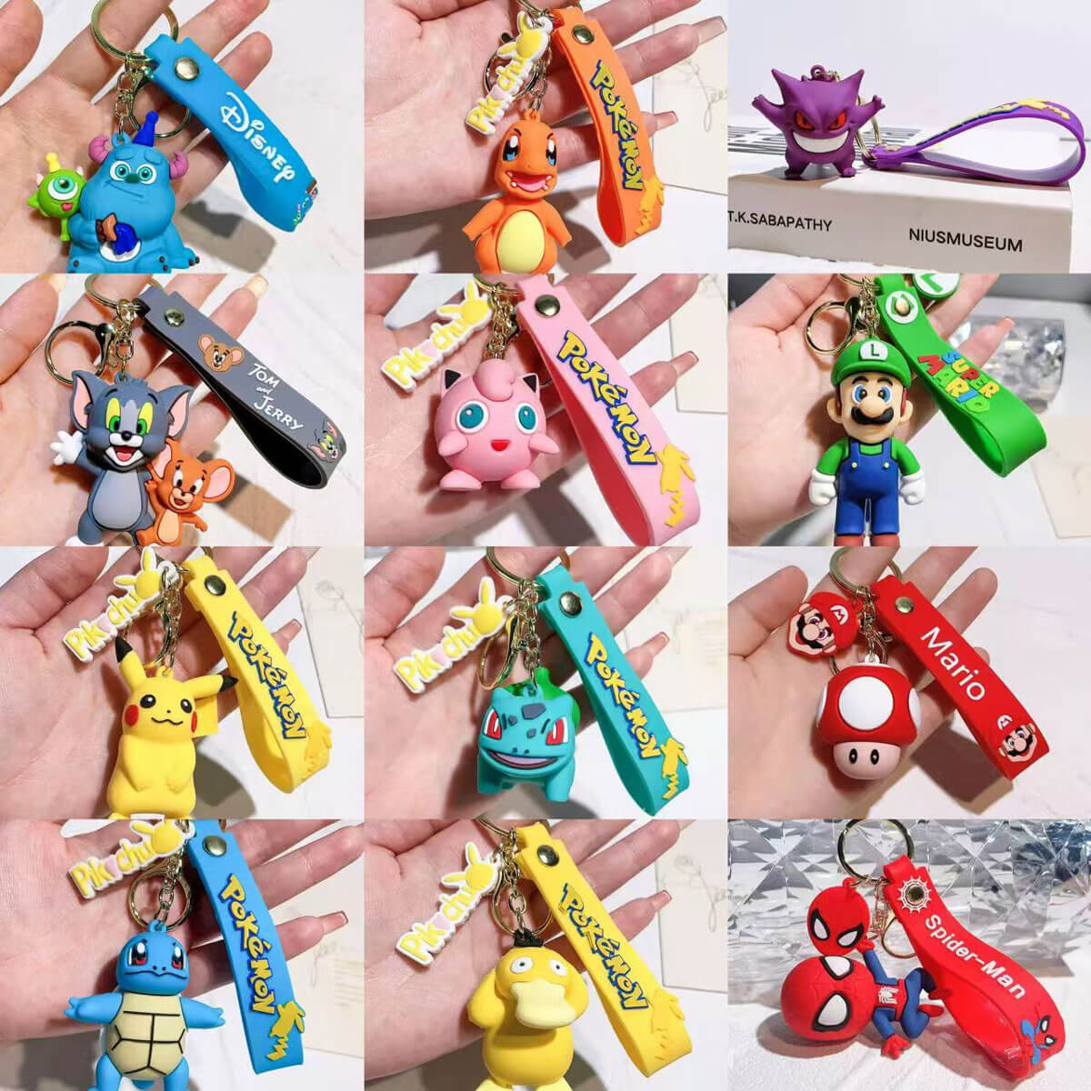 A218-Keychain Mixed (Color Matching Game)