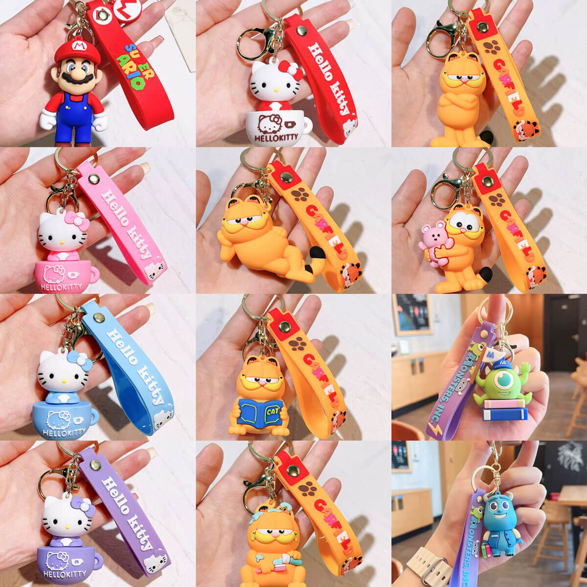 A218-Keychain Mixed (Color Matching Game)