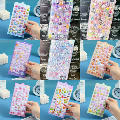 A226-Cartoon Bubble Sticker (Matching Game)