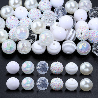 A252-20MM Acrylic Beads Mixed (Matching Game)