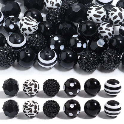 A252-20MM Acrylic Beads Mixed (Matching Game)
