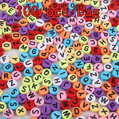 A269-(4x7MM)Letter Beads (Matching Game)