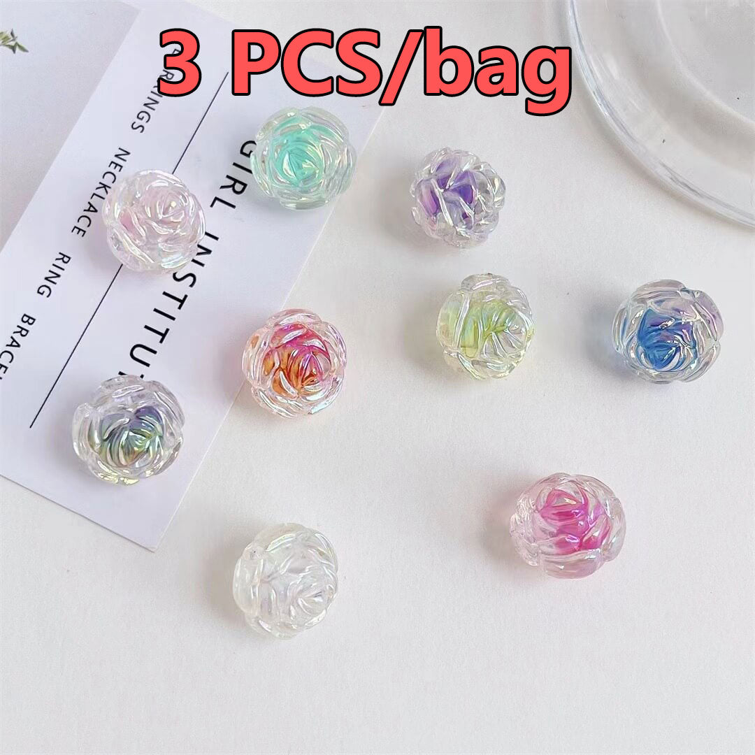 A281-16MM Resin Flower Beads (9 Square Game)