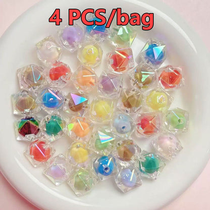 A283-16MM Acrylic Rhombic Double-layered Beads (9 Square Game)