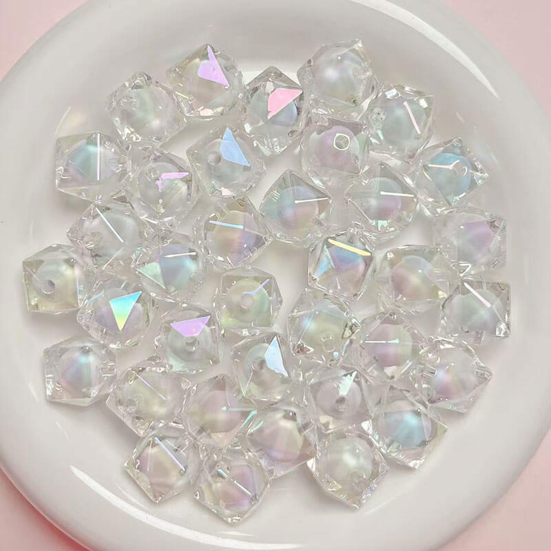 A283-16MM Acrylic Rhombic Double-layered Beads (9 Square Game)
