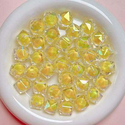 A283-16MM Acrylic Rhombic Double-layered Beads (9 Square Game)