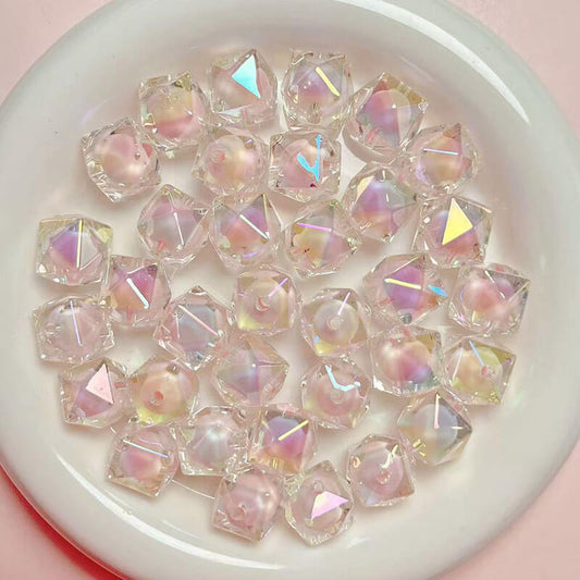 A283-16MM Acrylic Rhombic Double-layered Beads (9 Square Game)