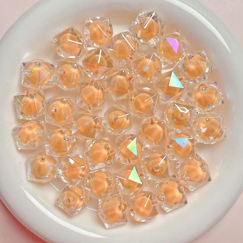 A283-16MM Acrylic Rhombic Double-layered Beads (9 Square Game)