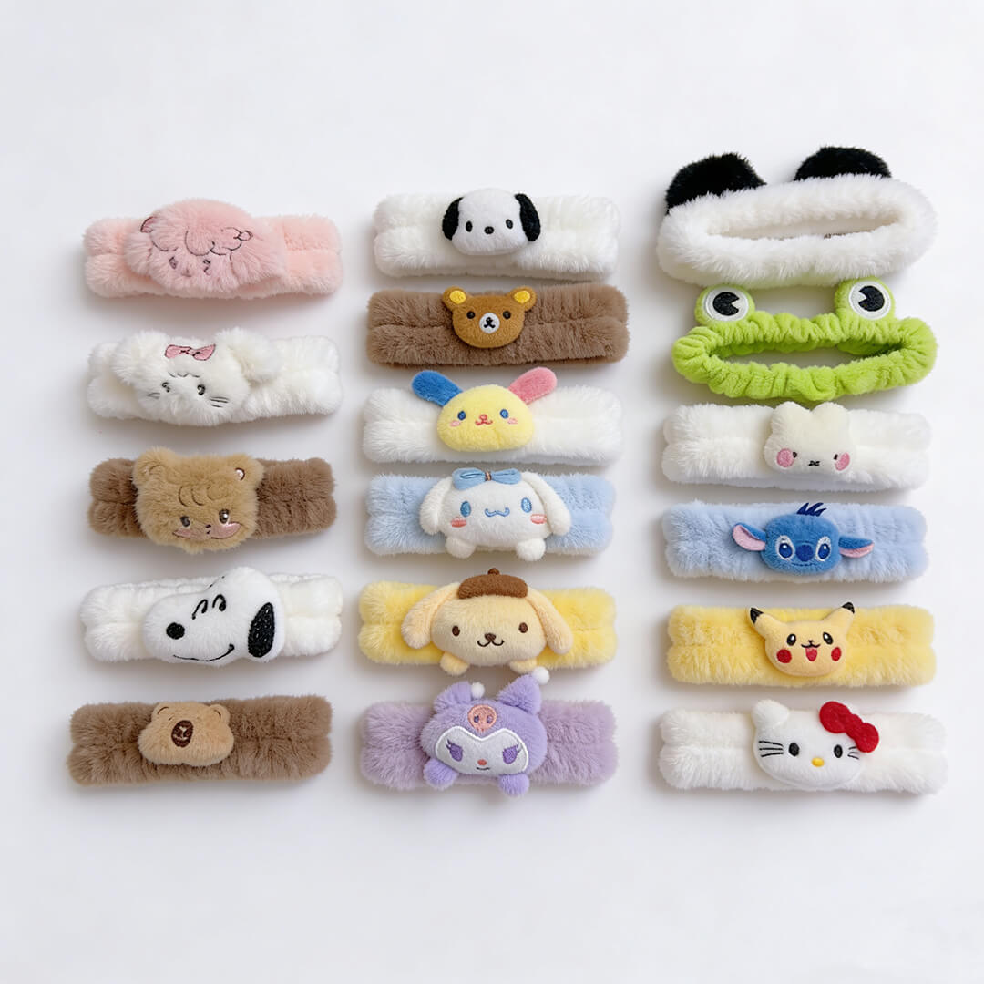 A288-Plush Headband Mixed (Color Matching Game)