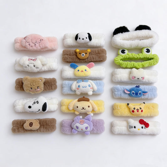 A288-Plush Headband Mixed (Color Matching Game)