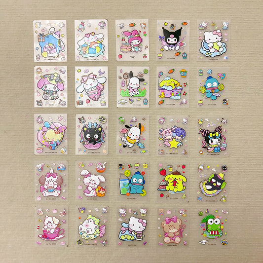 A298-Embossed PVE Stickers (Color Matching Game)