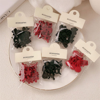 A100-Resin Hair Claw Clip 13 Designs (Color Matching Game)